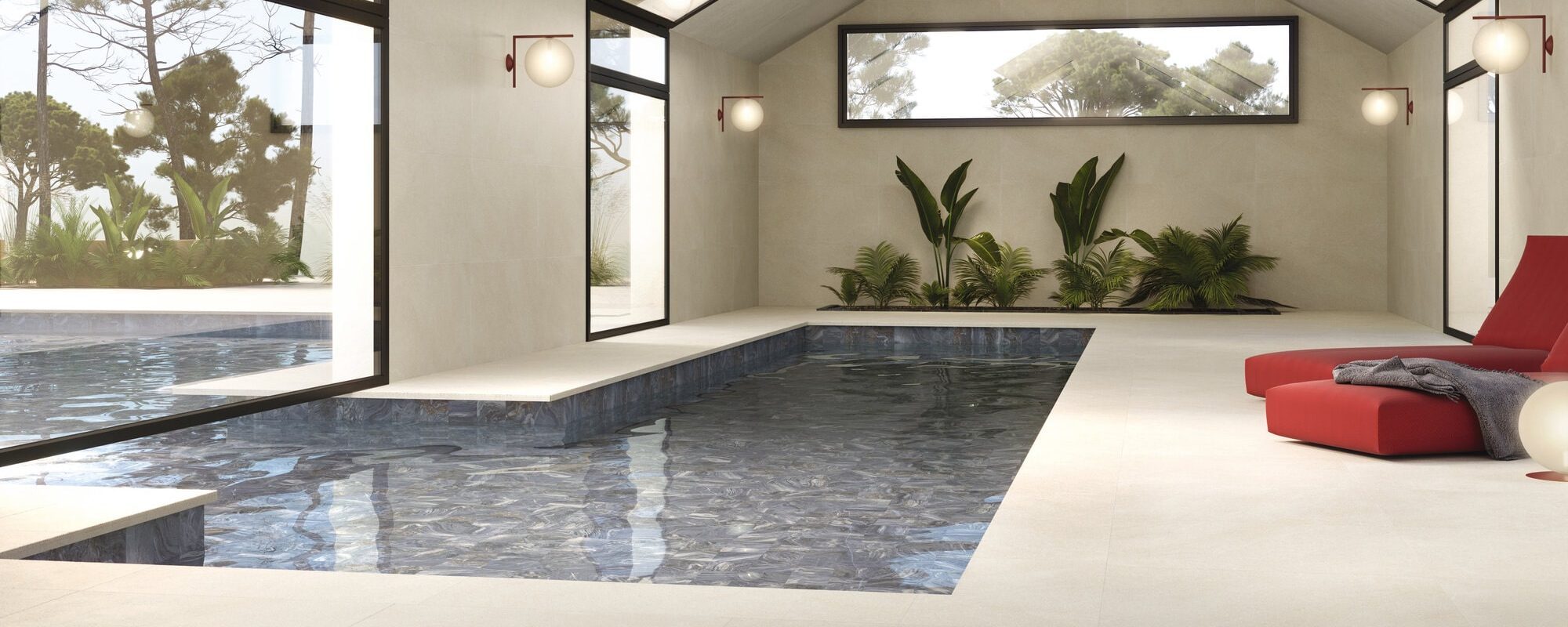 DEEP BLUE Stone Porcelain Tiles for bathroom uk slider