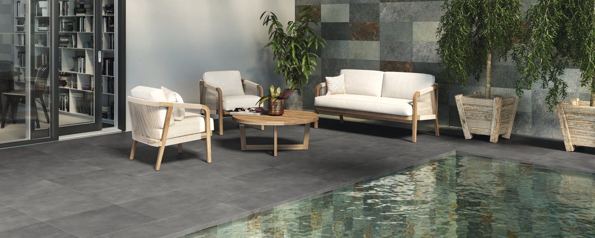 Stone Porcelain Tiles for Walls and Floors slider london