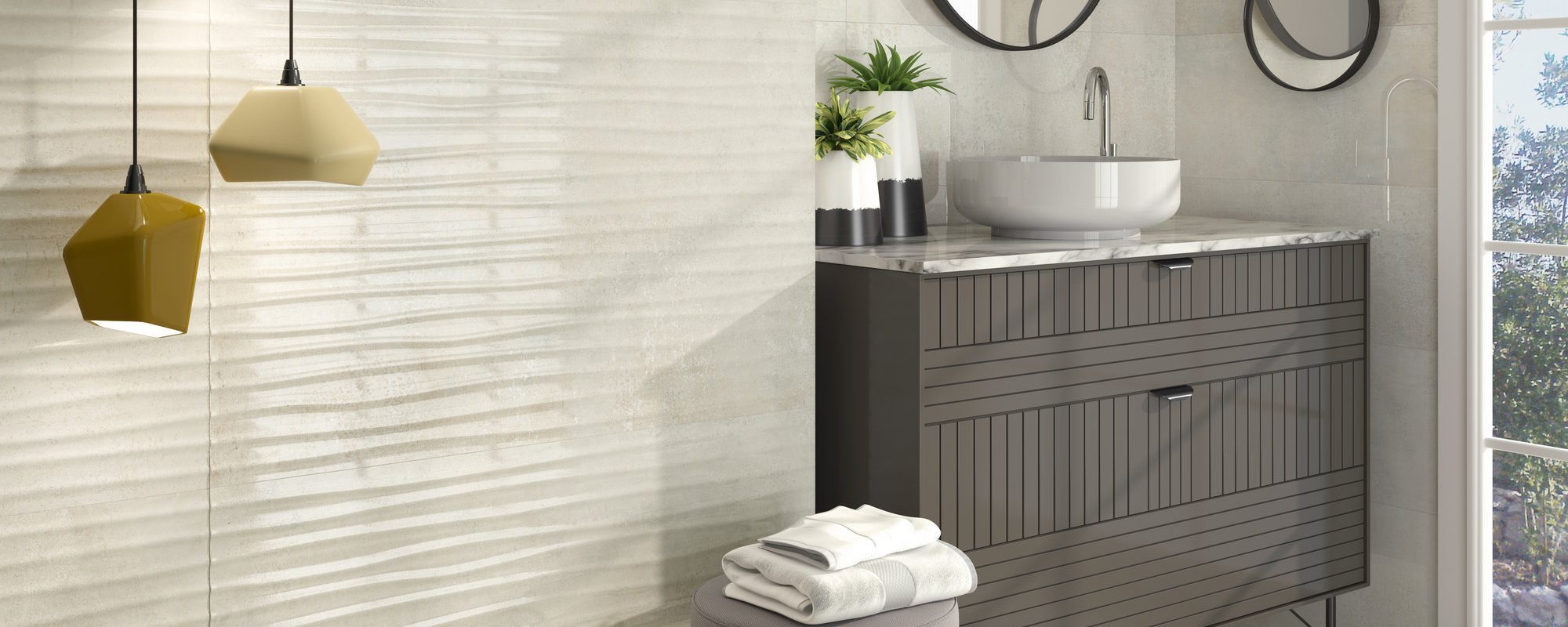 TIMELESS cement effect porcelain bathroom tiles uk slider 2